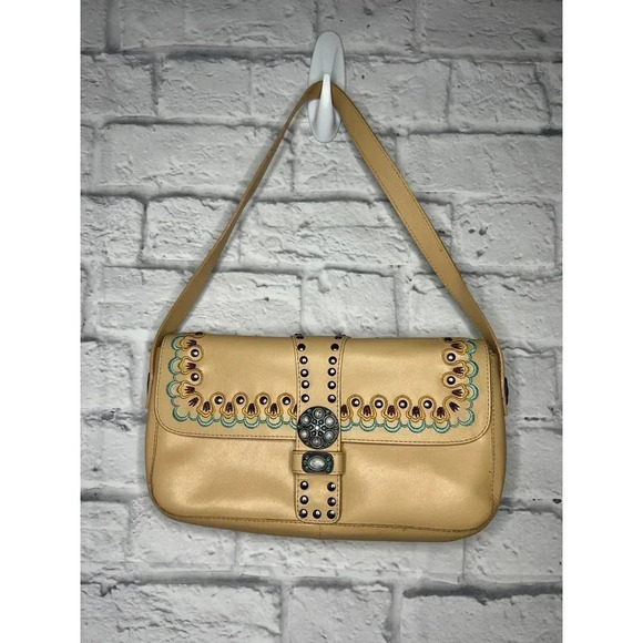 Sharif Studio vintage western shoulder bag purse studded embroidered. - Picture 2 of 8